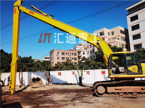 挖掘机加长臂厂家，长臂挖掘机，卡特挖掘机加长臂