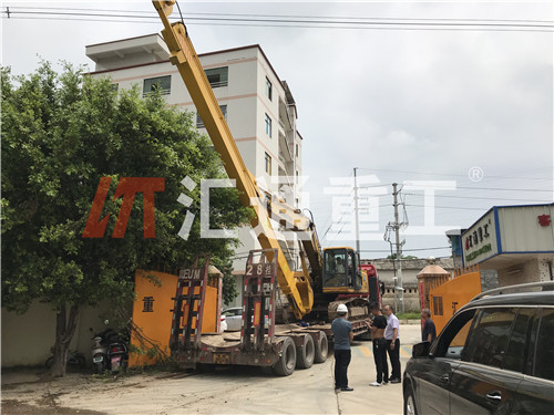 小型挖掘机伸缩臂